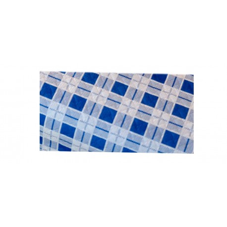 Mantel Plano Cuadro Azul (100x100)