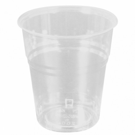 Comprar Vasos PLA compostables 450 ml Transparentes 