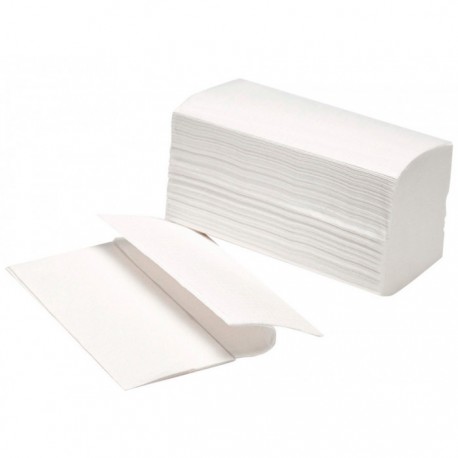 4000 unidades de Toallas de papel Secamanos para baños Eco-Pasta (20 paquetes de  200 unds.)